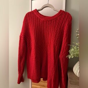 Old Navy Vibrant Red Sweater